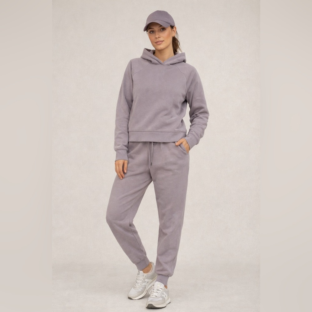 Fruit of the Loom Crafted Comfort Women's S / M Jogger Hoodie Sweatsuit Set